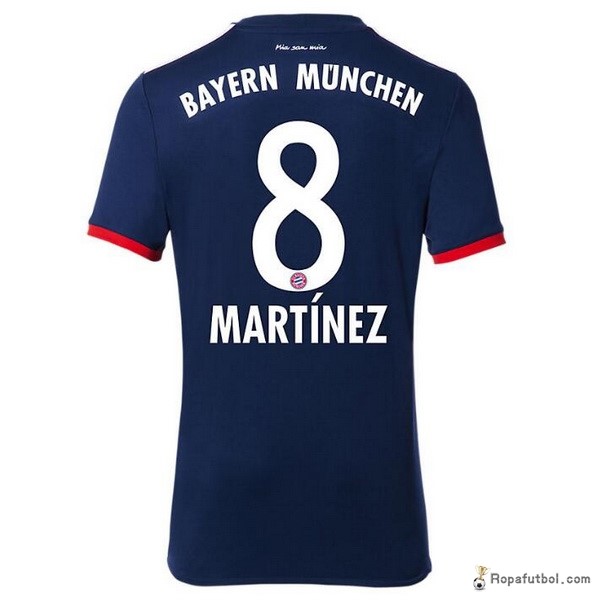 Camiseta Bayern de Múnich Replica Segunda Ropa Martinez 2017/18